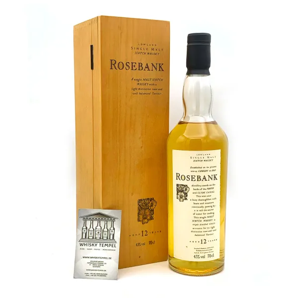 ROSEBANK 12Y - Flora & Fauna - Holzbox / Wooden Box Edition - 43% - 0,7L