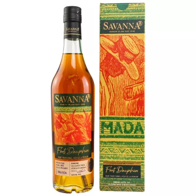 SAVANNA 16Y Fort Dauphin Cask #989 - 44,8% 0,5L