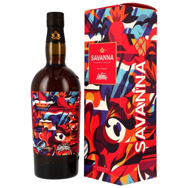 SAVANNA -  Art of Rum by Xandro - Edition 2026 - Reunion Island  - 57% 0,7L