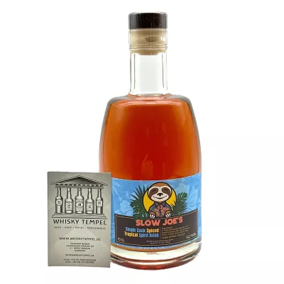 SLOW JOE'S Single Cask Spiced Tropical Spirit Drink - 54,7% - 0,7L