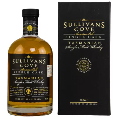 SULLIVANS COVE 12Y ex-Bourbon Single Cask #TD0351 - 46,5% 0,7L