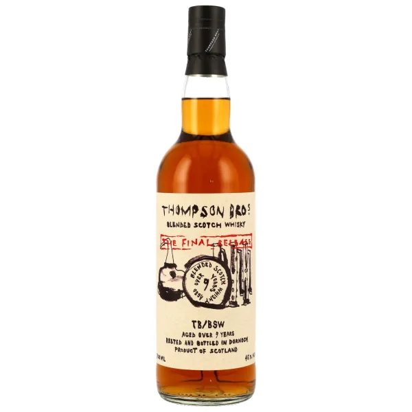 TB/BSW Blended Scotch Whisky - 9 Y - Final Release - Thompson Bros. 45% 0,7L
