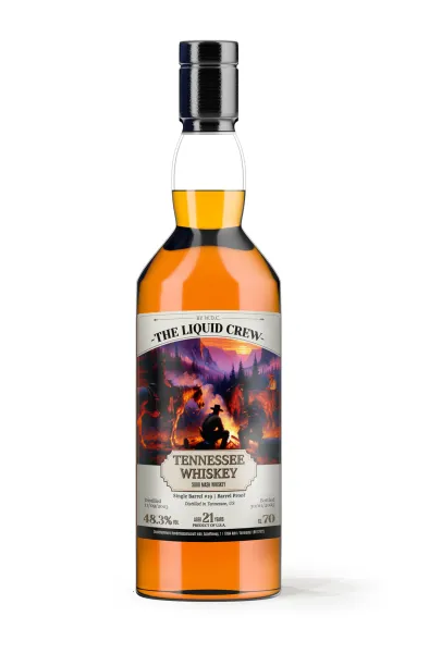 TENNESSEE SOUR MASH – 21Y - Wu Dram Clan - Single Barrel #019 - Barrel Proof - 48,3% - 0,7L