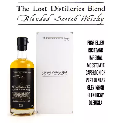 THE LOST DISTILLERY BLEND - Batch 8 (668 Flaschen - Port Ellen, Rosebank) 53,1% 0,5L