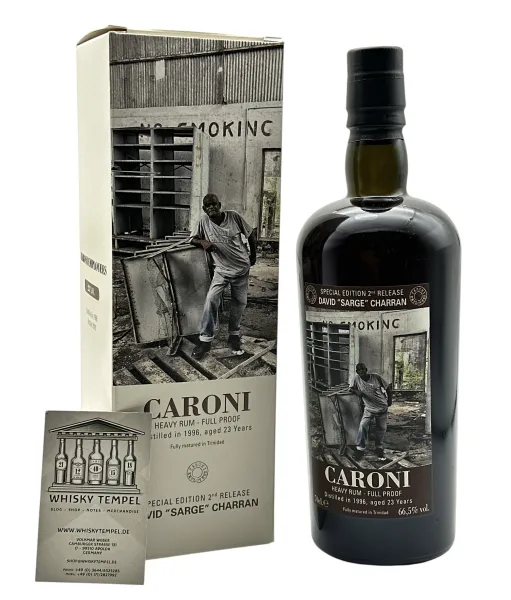 Velier Caroni 2nd Employees David „Sarge“ Charran 66,5% 0,7L