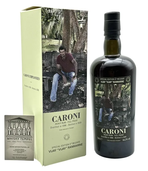 Velier Caroni 3rd Employees Vijay „Vijay“ Ranmarine 64,5% 0,7L