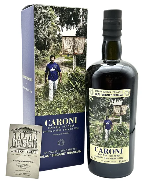 Velier Caroni 4th Employees Balas „Brigade“ Bhaggan 68,4% 0,7L