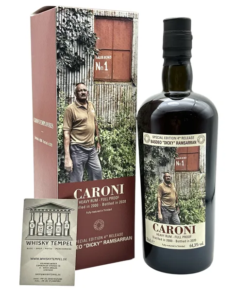 Velier Caroni 4th Employees Basdeo „Dicky“ Ramsarran HTR 64,3% 0,7L