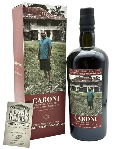 Velier Caroni 5th Employees Deodat „Breeze“ Manmohan HTR 66,7% 0,7L