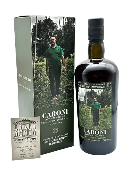 Velier Caroni 6th Employees Ricky “Dirty Harry” Seeharack HTR 66,2% 0,7L