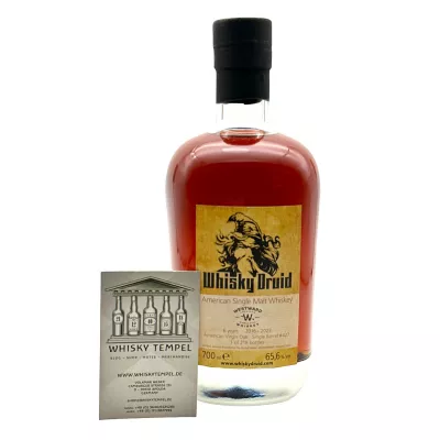 WESTWARD - 2016/2022Whisky Druid  American Single Malt Whiskey 65,6% 0,7L