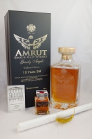 AMRUT 10 YEAR OLD Greedy Angels Set - 0,7 Liter (46%) + Miniatur 0,05 Liter (71%)