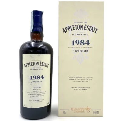 APPLETON 1984/2021 37Y Velier - Hearts Collection - 63% 0,7L