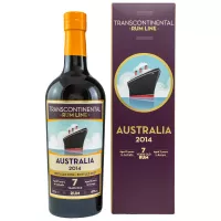 AUSTRALIA 2014 Transcontinental Rum Line -  Beenleigh 48% 0,7L