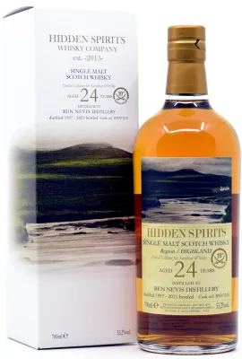 BEN NEVIS 24Y 1997/2021 Sherry Cask Hidden Spirits Sansibar 10th Anniversary 53,2% 0,7L