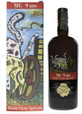 BIELLE - MG 9 Rhum Vieux Agricole Velier - 49% - 0,7L