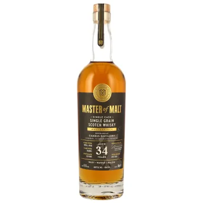 CAMBUS 1990/2025 - 34Y - Refill Rum Barrel - Master of Malt - 47,2% 0.7L