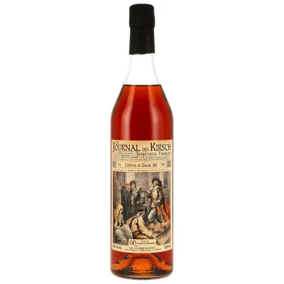 CHATEAU DE GAUBE 1963/2025 - Bas Armagnac - Journal des Kirsch - 44,1% 0,7L