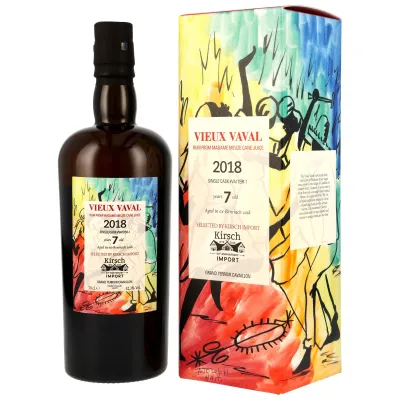 CLAIRIN Vaval 2018 - 7 y.o. - Ex-Benriach Single Cask #VA17BR-1 - 50th Anniversary Kirsch Import - 52,3% 0,7L