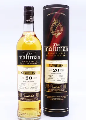 CLYNELISH 20Y - The Maltman - Single Cask # 102342 - 215 Flaschen - 51,5% - 0,7L