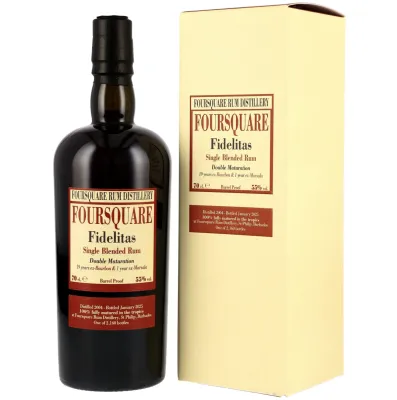 FOURSQUARE Fidelitas 20Y - Velier -  2004/2025 55% 0.7L