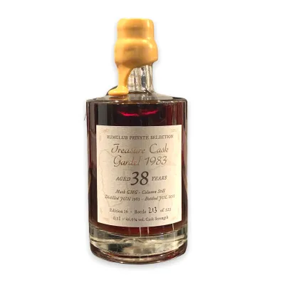 GARDEL 38Y - Rumclub Treasure Cask Gardel 1983-2021 (46.6%, 285 bottles) - 0,5L