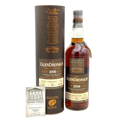 GLENDRONACH 2006  Cask #5538  - PX Puncheon - UK Edition - 57,4% - 0,7L