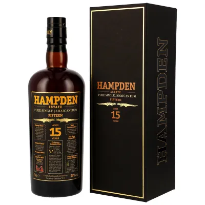 HAMPDEN 15 FIFTHEEN (LROK) Pure Single Jamaican Rum - 50% 0,7L