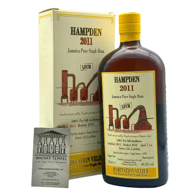 HAMPDEN 2011 - LFCH - Habitation Velier - 60,5% - 0,7L