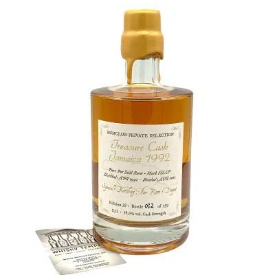 HD 1992 - Rumclub Private Selection Ed. 18 Treasure Cask Jamaica HLCF - 58,6% - 0,5L