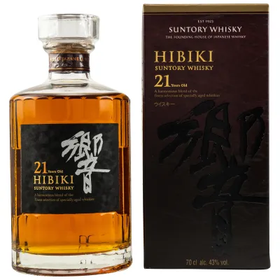 HIBIKI 21 Y - Japan Whisky - Limited Edition  – 43% - 0,7L