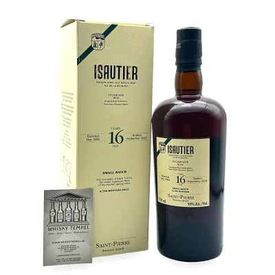 ISAUTIER 16Y Sugarcane Rum (Small Batch) USA Edition - 59% 0,7L