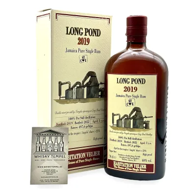 LONG POND 2019 Habitation Velier STCE Jamaica Rum 60% 0,7L