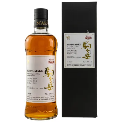 MARS Komagatake Shinshu 2018/2021 Single Cask for Germany #4047 - 59% - 0,7L