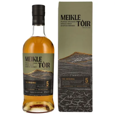 MEIKLE TOIR 5Y The Original - Heavily Peated GlenAllachie 50% - 0,7L