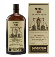 MHOBA Rum 2017/2021 - 4Y Ex Bourbon Casks (Habitation Velier) 64,4% 0,7L