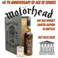 MOTÖRHEAD 40Y - Ace Of Spades - XXXX - Anniversary Edition - 44,6% - 0,7L
