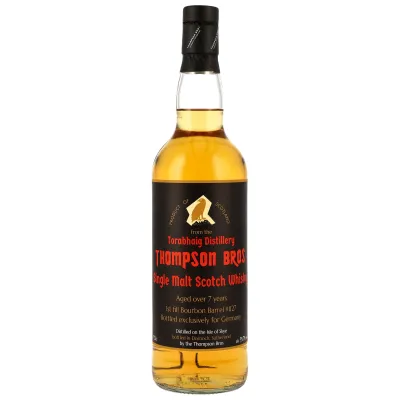 TORABHAIG 2018/2025 - 7Y - 1st Fill Bourbon Barrel #1127 - Thompson Bros. - 55,7% 0,7L