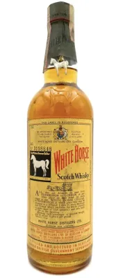 WHITE HORSE  (spring cap, blend, Soffiantino, Italy, 1962) - 43,5% - 0,75L
