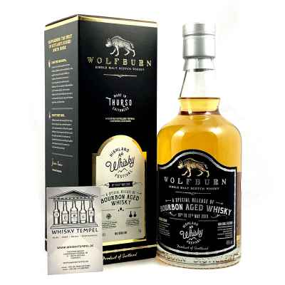 WOLFBURN 5Y - Highland Whisky Festival 2019 - Special Edition - 46% - 0,7L